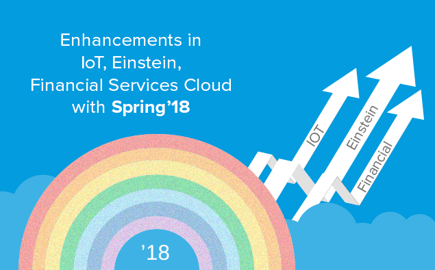 Enhancements in IoT, Einstein, Financial Services Cloud with Spring’18