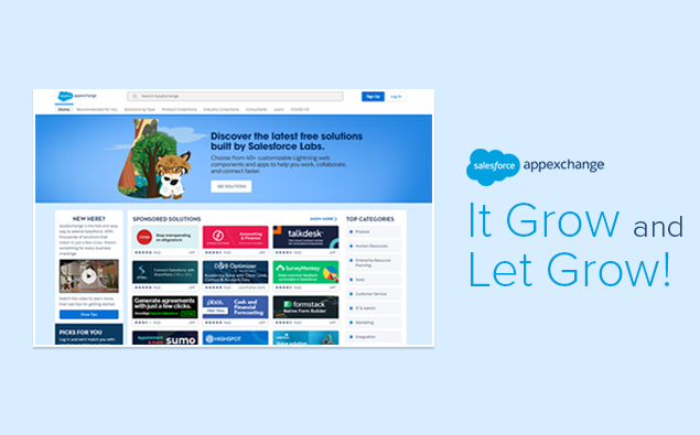 Salesforce AppExchange: It Grow and Let Grow!